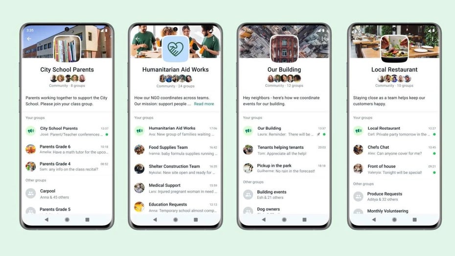 „Communitys“: Whatsapp will Gruppenchats besser organisieren