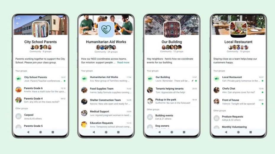 „Communitys“: Whatsapp will Gruppenchats besser organisieren „Communitys“: Whatsapp will Gruppenchats besser organisieren