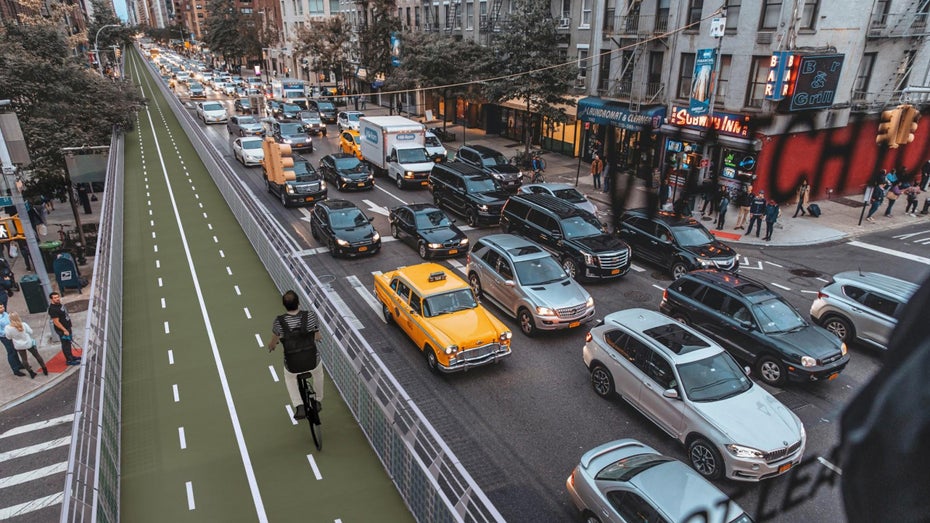 5 Meter hoch und aus Holz: Neuartiger Fahrradweg soll in Stuttgart gebaut werden 5 Meter hoch und aus Holz: Neuartiger Fahrradweg soll in Stuttgart gebaut werden