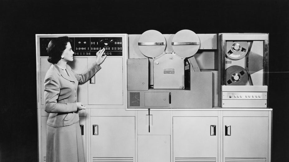1950er Computer. (Bild: Everett Collection / shutterstock) Management-Training: Diese Wirtschafts-Games prägten die 50er-Jahre