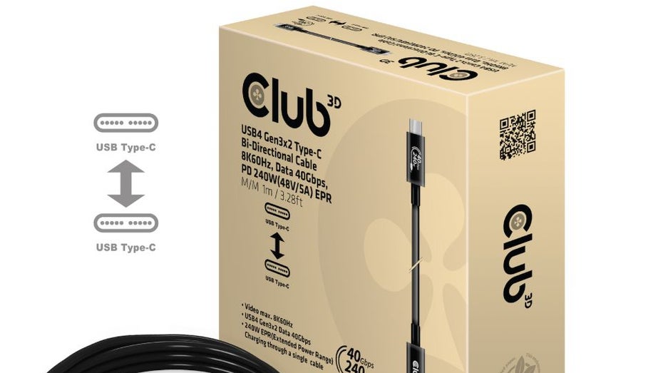 Neues USB-C-Kabel kann mit 240 Watt laden Neues USB-C-Kabel kann mit 240 Watt laden