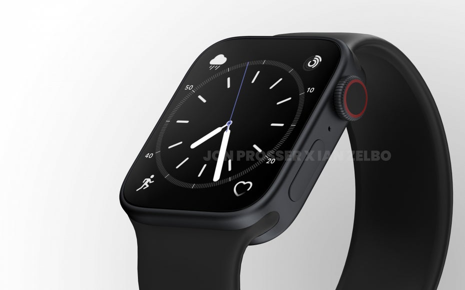 Apple Watch 8 Rendering by Ian Zelbo