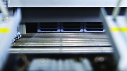 Wärmebehandlungswerkzeug in der Phase-1-Entwicklungsfertigung für Festkörperbatterien von Quantumscape. (Foto: Quantumscape) Neuer Festkörperakku von VW-Partner Quantumscape bleibt (noch) länger frisch