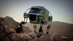 Hyundai Elevate: Geländewagen mit Robo-Beinen kann einfach über Hindernisse steigen