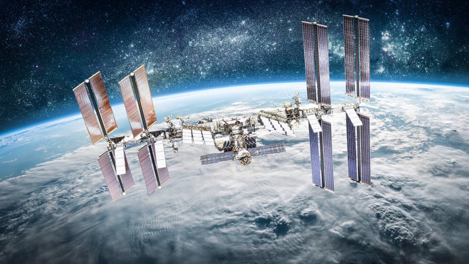 Die ISS-Raumstation im All. (Bild: Shutterstock)