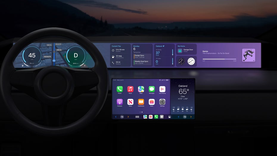 Apple Next-Gen-Carplay: Das iPhone regiert im Auto Apple Next-Gen-Carplay: Das iPhone regiert im Auto