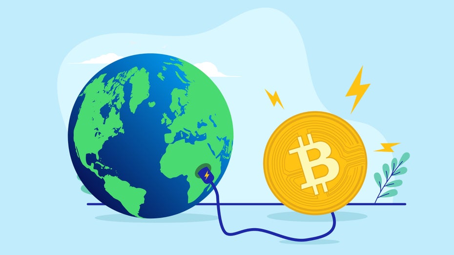 Bitcoin-Absturz freut die Umwelt Bitcoin-Absturz freut die Umwelt