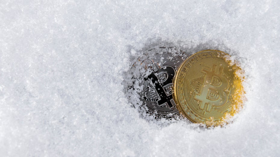 Fallende Kurse: Stecken wir im Krypto-Winter? (Foto: Volodymyr_Shtun/Shutterstock) Blockchain-Experten: Stecken wir in einem Krypto-Winter?