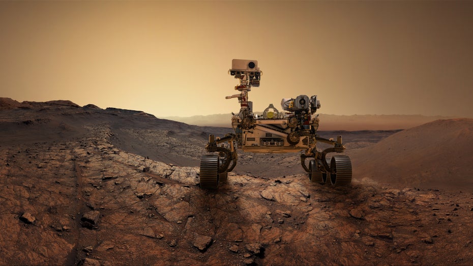 Müll auf dem Mars: Rover findet Überbleibsel seiner Landung