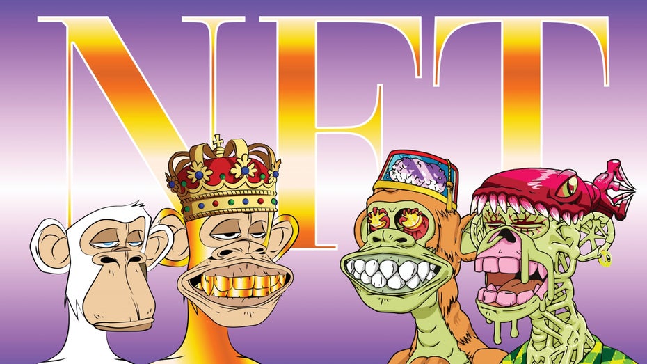 Bored and Mutant Apes. (Bild: Shutterstock / Mininyx Doodle) NFT-Kollektiv zerstört Mutant Ape für 37.000 Dollar – mit voller Absicht