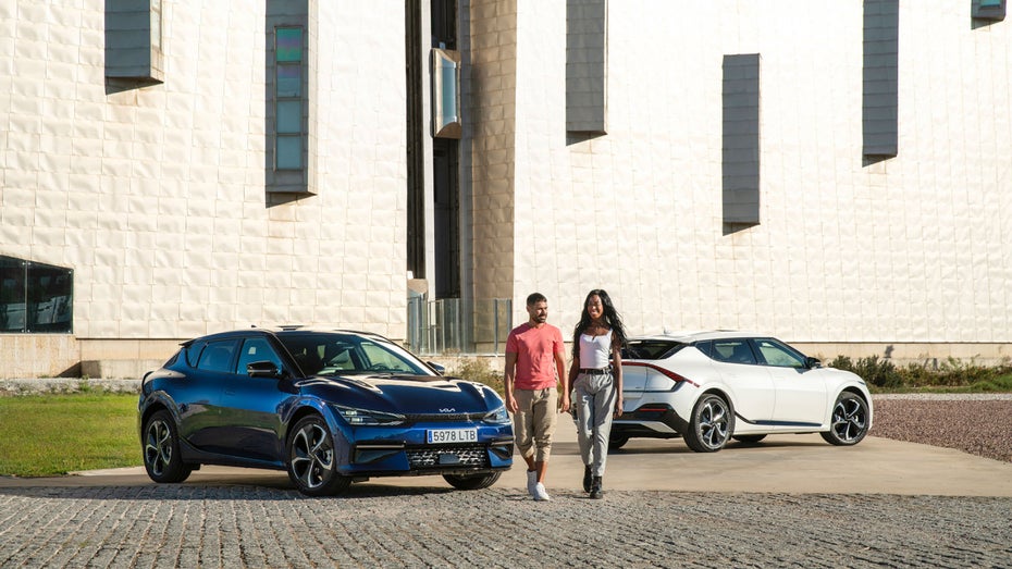 Der EV6 von Kia zeigt sich als bestes E-Auto für die Langstrecke. (Foto: Kia) Kia lädt auf: Südkoreanisches Auto erstmals bester Stromer für Langstrecke
