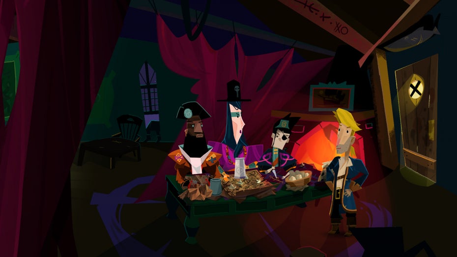 Die neue Aufmachung in „Return to Monkey Island“ gefällt nicht allen. (Bild: Steam) 5 Dinge, die du diese Woche wissen musst: Apples Pläne für 2022 und „Monkey Island“ im Sturm
