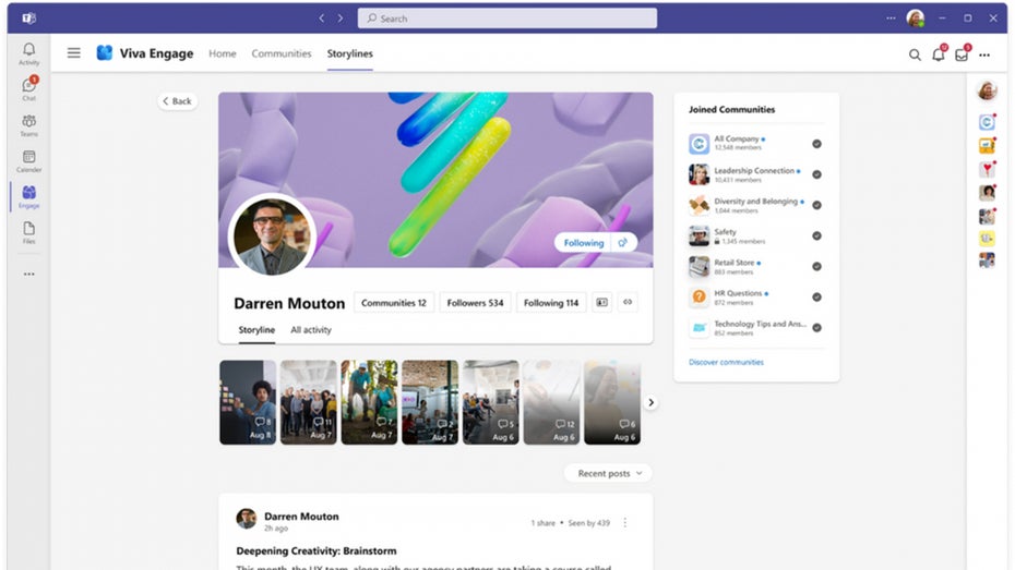 Facebook-Klon: Microsoft bringt ein eigenes Social Network in Teams