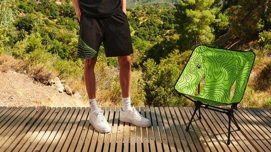 Der Xbox-Campingstuhl. (Foto: Xbox) Gamer geht vor die Tür! Xbox bringt Campingausrüstung heraus