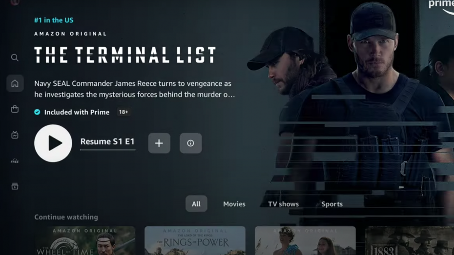 Sieht irgendwie ähnlich aus wie Netflix – oder alle anderen Streaming-Dienste. (Screenshot: t3n/ Amazon Prime Video via Youtube) Netflix, bist du es? Amazon Prime Video sieht bald komplett anders aus