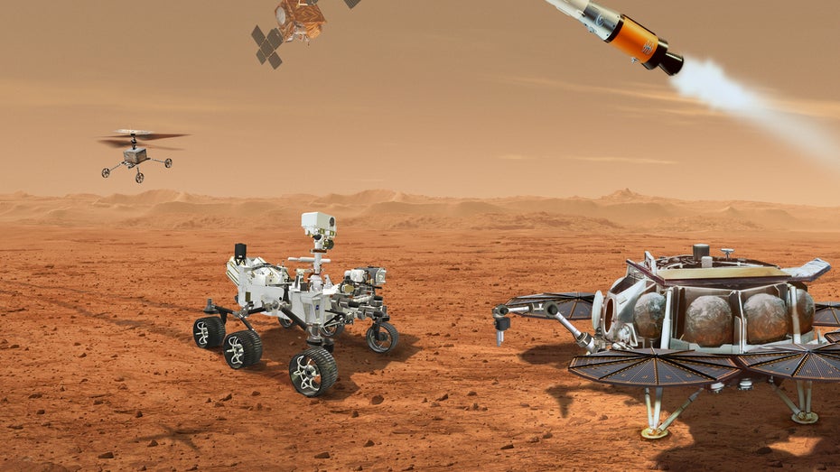 Nasa will noch 2 weitere Ingenuity-Drohnen auf den Mars schicken Nasa will noch 2 weitere Ingenuity-Drohnen auf den Mars schicken
