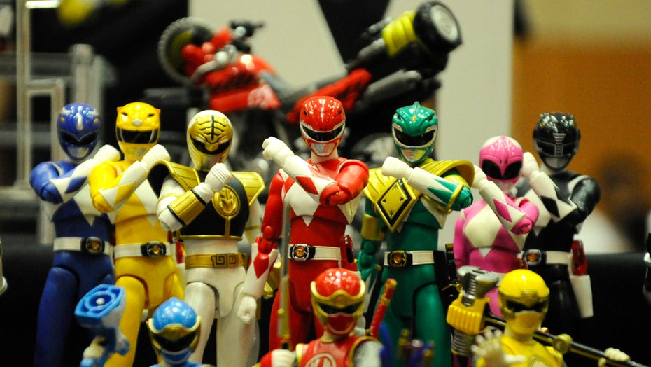 Auf Hasbro-Figuren wie die Power Rangers können Fans in den USA ihr eigenes Gesicht drucken lassen. (Foto: Shutterstock/Aisyaqilumaranas) Auf Hasbro-Figuren wie die Power-Rangers können Fans in den USA ihr eigenes Gesicht drucken lassen. (Bild: Shutterstock/Aisyaqilumaranas)