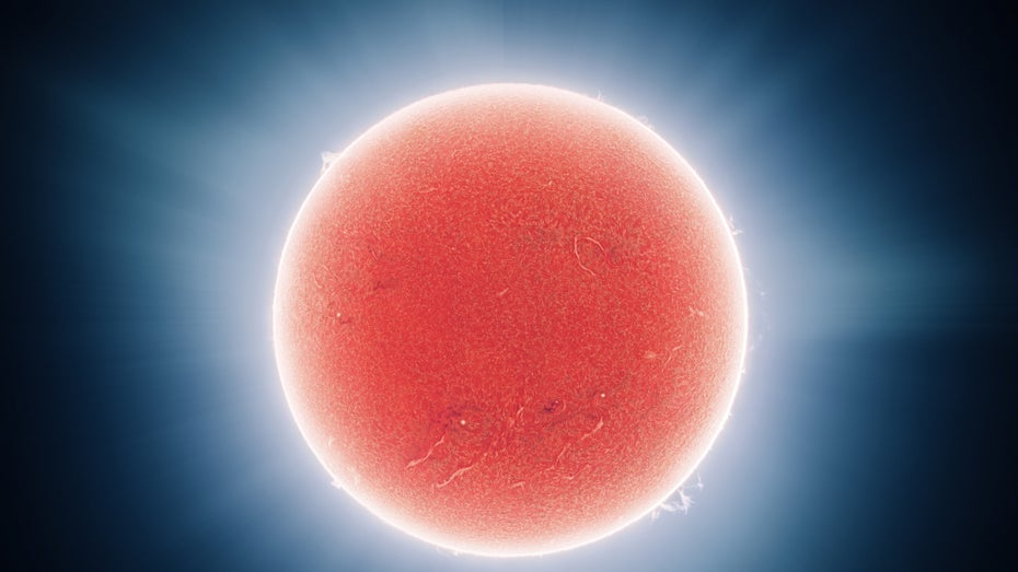 Astrofotograf lichtet 2 Atmosphären der Sonne gleichzeitig ab