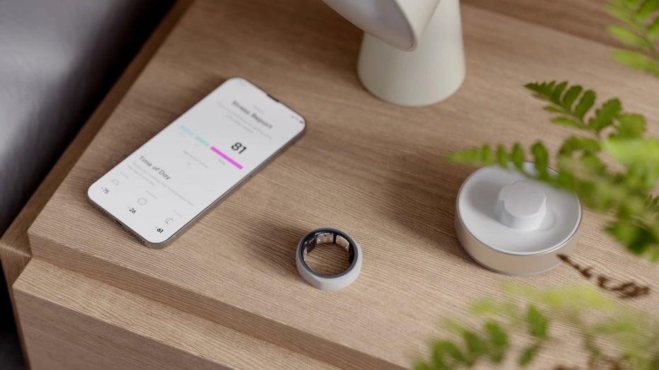 Der Happy Ring. (Bild: Happy Health) Tinder Co-Gründer will mit smartem Ring in unsere Köpfe schauen