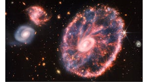 James-Webb-Teleskop zeigt Cartwheel-Galaxie im Zoom-Video
