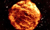 Supernova: Dieses beeindruckende Bild stammt von einem Supercomputer