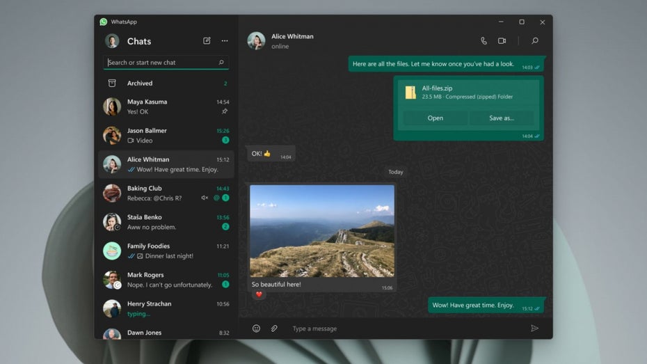 Whatsapp startet native Desktop-App für Windows – macOS-Version folgt später