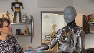 Unheimliches Video: Dieser humanoide Roboter kann sprechen