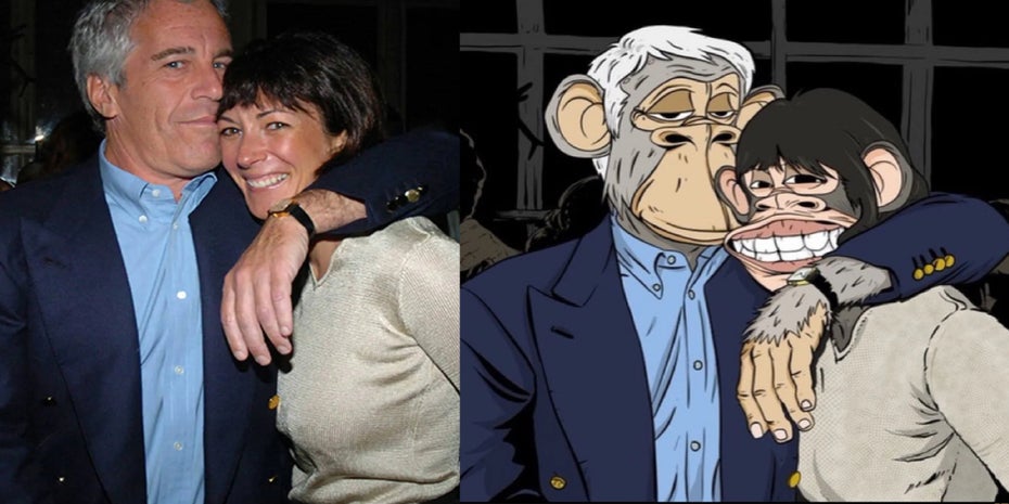 BAYC Jeffrey Epstein Ghislaine Maxwell