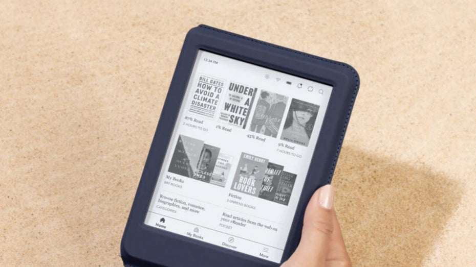 Kindle-Alternative: Wasserdichter E-Reader setzt auf recyceltes Plastik