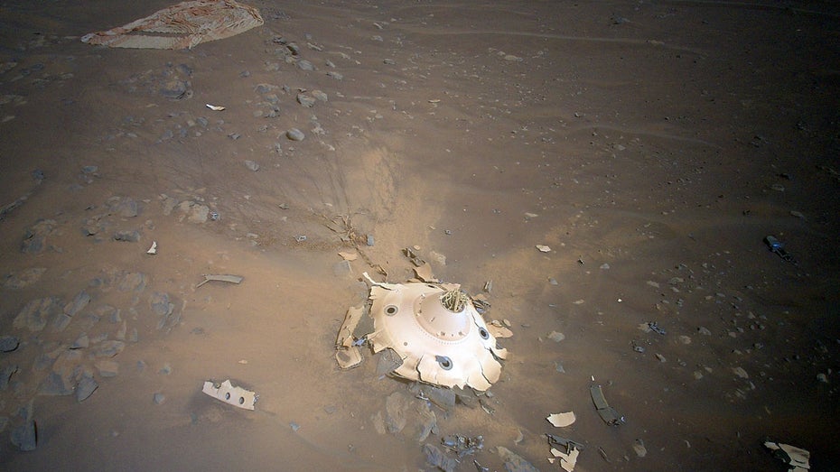 Müllkippe Mars: So viel Schrott haben die Marsmissionen bereits hinterlassen