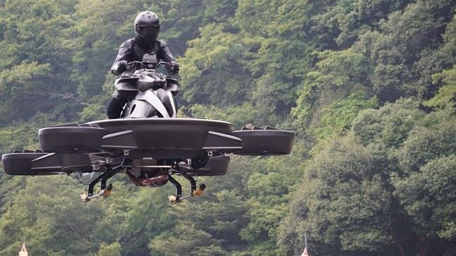 Erinnert an Star Wars: Startup präsentiert Hoverbike