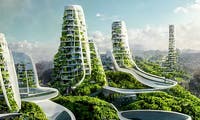 KI-Architekt: Dall-e-Wettbewerber Midjourney zeichnet die Wolkenkratzer der Zukunft