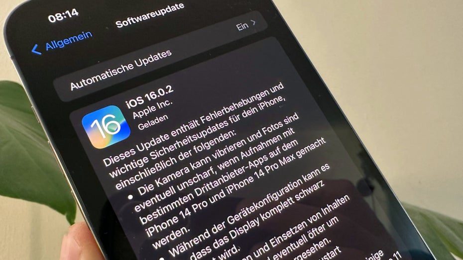 iOS 16.0.2 behebt Kamera-Rasseln beim iPhone 14 Pro und mehr iOS 16.0.2 behebt Kamera-Rasseln beim iPhone 14 Pro und mehr