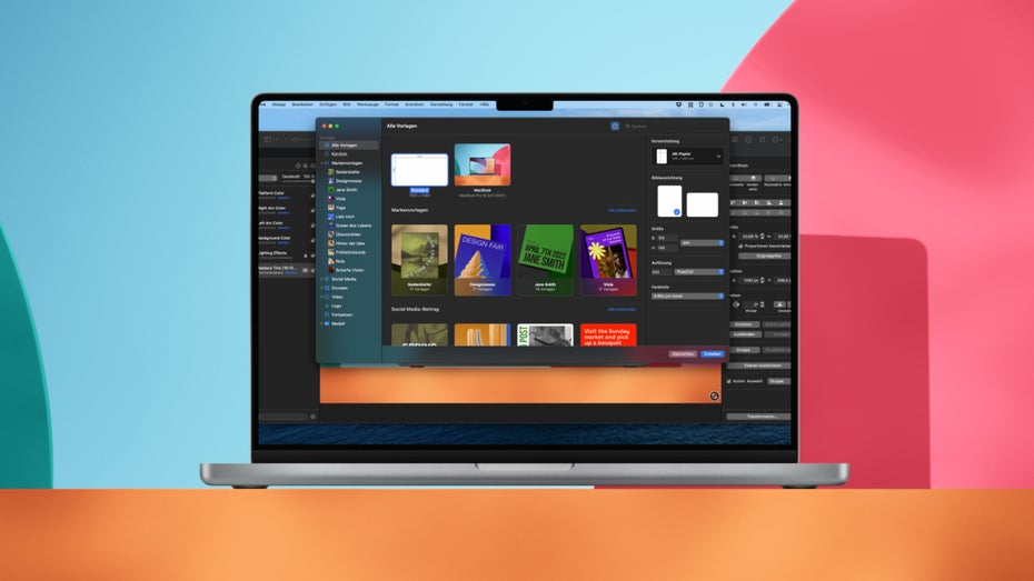 Pixelmator Pro 3.0: Photoshop-Alternative punktet mit neuen Templates