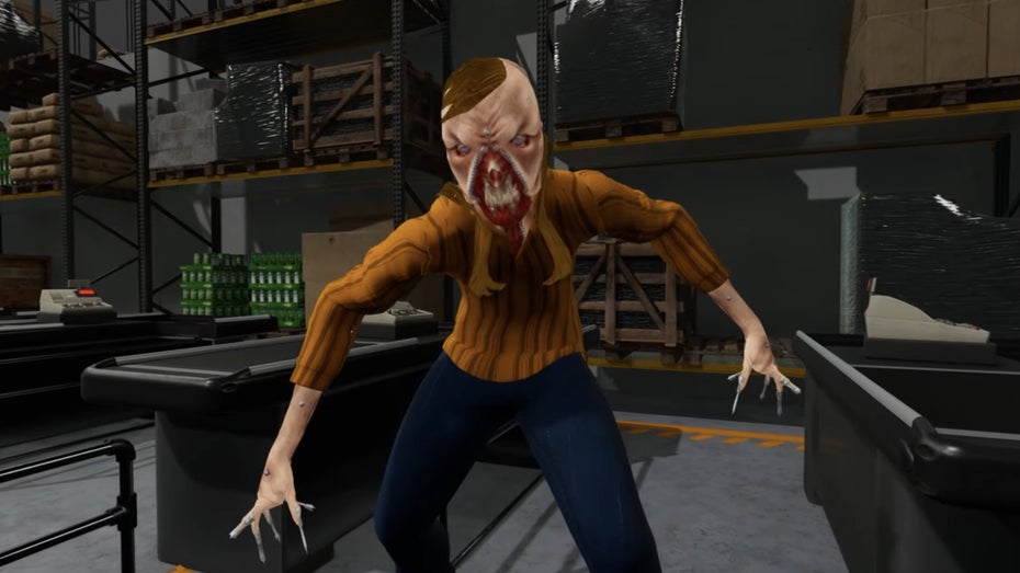 Ikea stört sich unter anderem in der Bekleidung der Monster. (Screenshot: Ziggy Studios/ t3n.de) Ikea will gegen Horrorspiel klagen, weil es in einem Möbelhaus spielt