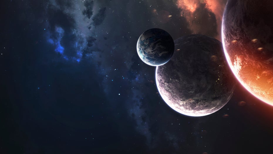 Irgendwo da draußen sollen noch mehr bewohnbare Planeten sein. (Bild: Vadim Sadovski / Shutterstock) Die Suche nach bewohnbaren Planeten könnte schwieriger werden