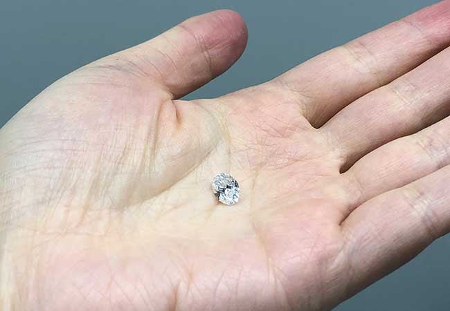 Diamant aus dem Erdinneren