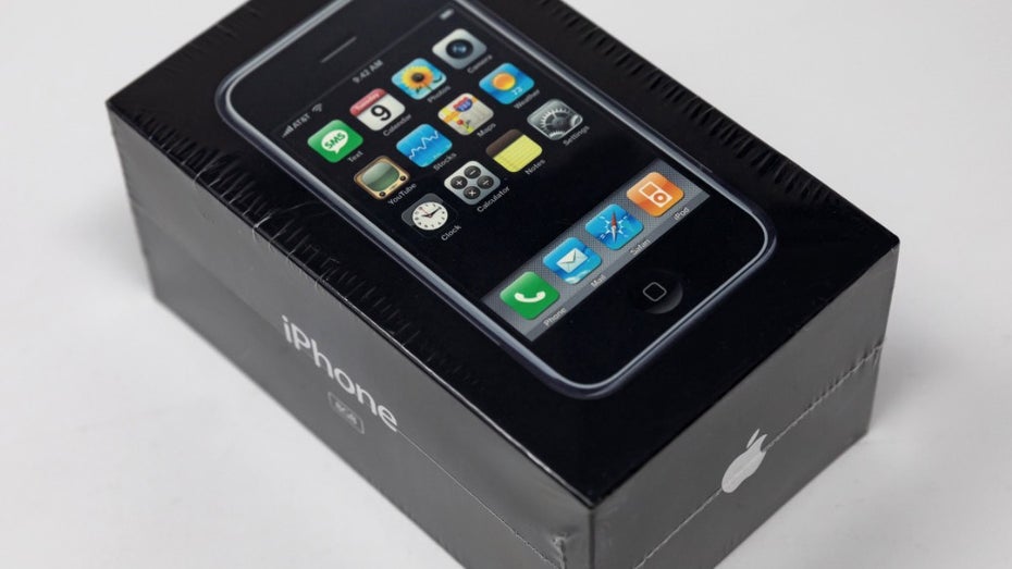 iPhone von 2007 bei Auktion: Preis mehr als versechzigfacht. (Bild: LCG Auctions) iPhone von 2007 bei Auktion