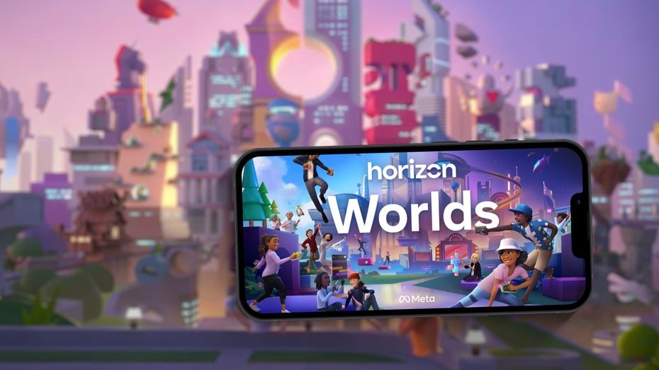 Unbegrenzte (Einkaufs-)Möglichkeiten und eine Grafik wie in „Die Sims 2“: Wer in „Horizon Worlds“ Gefühle zeigen möchte, muss sich tief in die Augen schauen lassen. (Bild: Shutterstock/Diego Thomazini) Metas neues Headset will Augenbewegungen für gezielte Werbung tracken