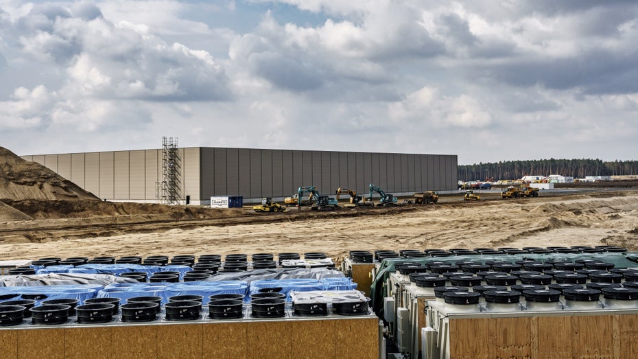 Tesla will seine Fabrik in Grünheide erweitern. (Foto: dpa) Tesla will Grünheide weiter ausbauen – Ziel: 1 Million Autos