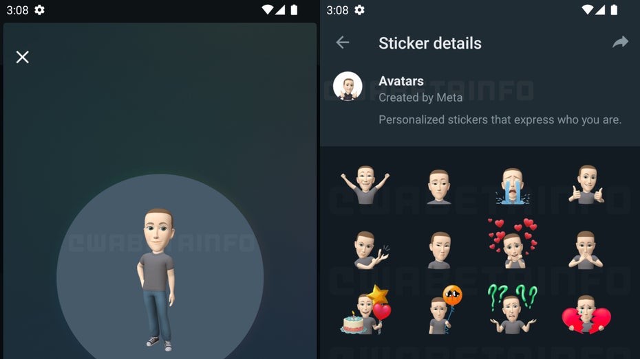 Whatsapp bekommt Avatare wie bei Facebook und Instagram Whatsapp bekommt Avatare wie bei Facebook und Instagram