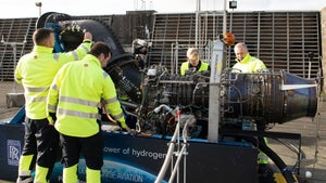 Fliegen mit Wasserstoff: Rolls-Royce und Easyjet testen neues Triebwerk