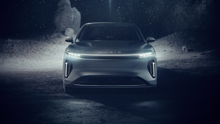 Lucid Gravity: E-SUV soll 2024 kommen. (Bild: Lucid) Gravity: Lucid enthüllt E-SUV mit Platz für 7 Personen und „größter Reichweite aller E-Autos“