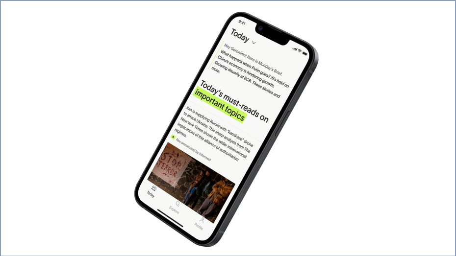 Informed-App launcht heute. (Bild: Informed) Spotify für Journalismus: News-App Informed geht an den Start
