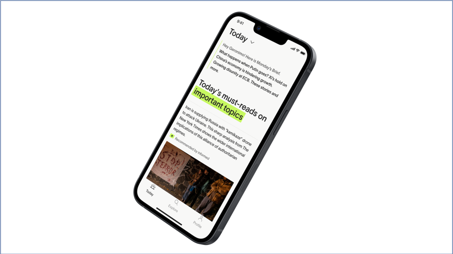 Spotify für Journalismus: News-App Informed geht an den Start