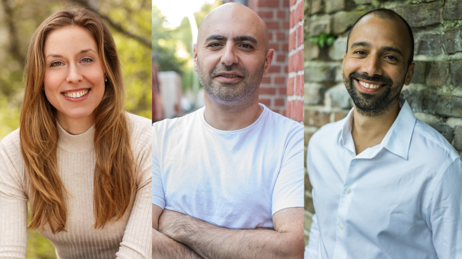 The Climate Choice Gründer:innen (von links): Lara Obst, Reyhood Farhan, Yasha Tarani. (Bild: The Climate Choice) 2 deutsche Unternehmen mit Best-Digital-Solution-Award ausgezeichnet