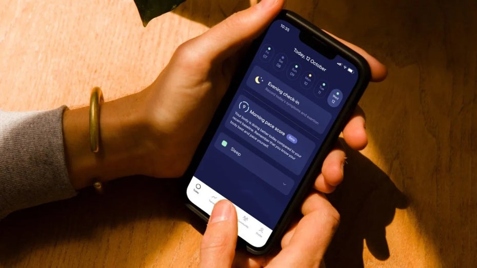 Die Visible-App will Betroffenen von Long-Covid und anderen chronischen Krankheiten helfen. (Bild: Visible) Visible: App gegen Long-Covid sammelt eine Million Dollar ein