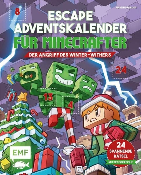 Adventskalender mit Minecraft-Cover 