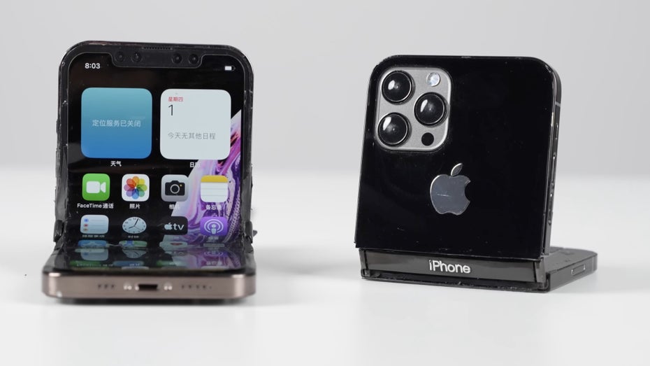 Das erste faltbare iPhone kommt nicht von Apple Das erste faltbare iPhone kommt nicht von Apple