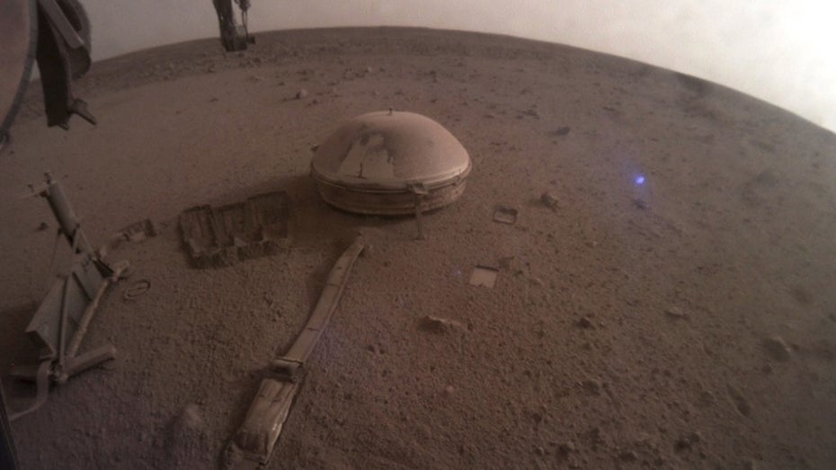 Marslander Insight versinkt im Staub – und das ist eine gute Nachricht